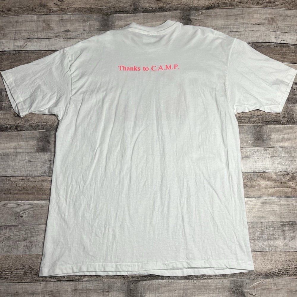 Cannabis Shirt Size XL White Vintage 90s Worth More Than Gold Weed Tee - Picture 2 of 10